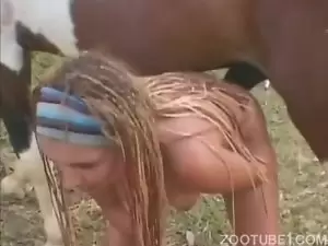 cavalo trombando buceta